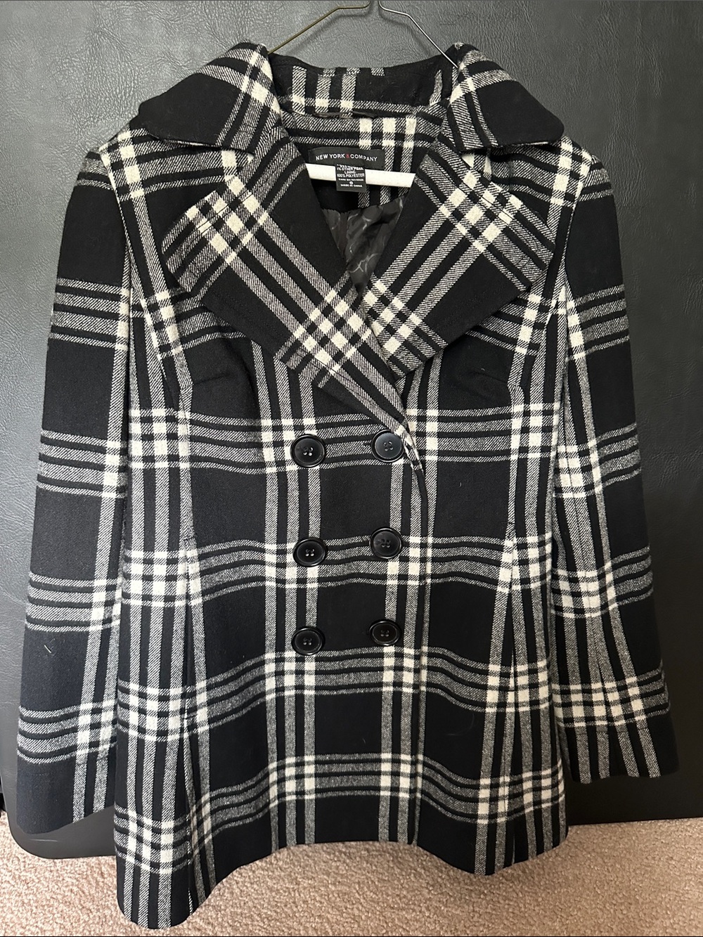 New York and Co wool pea coat
